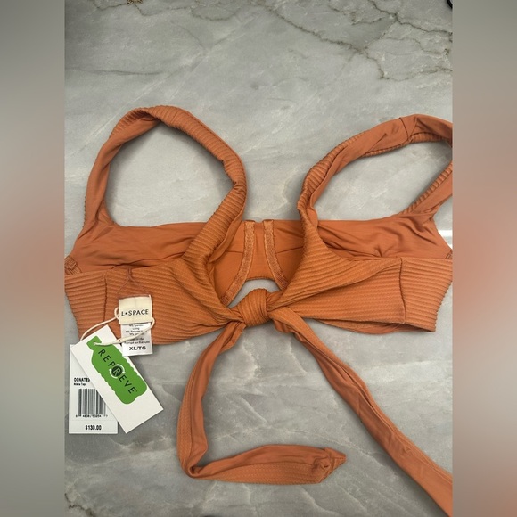 NWT! L*Space Eco Chic Repreve® Nikita Bikini Top. Size X- Large $130 - Picture 3 of 4